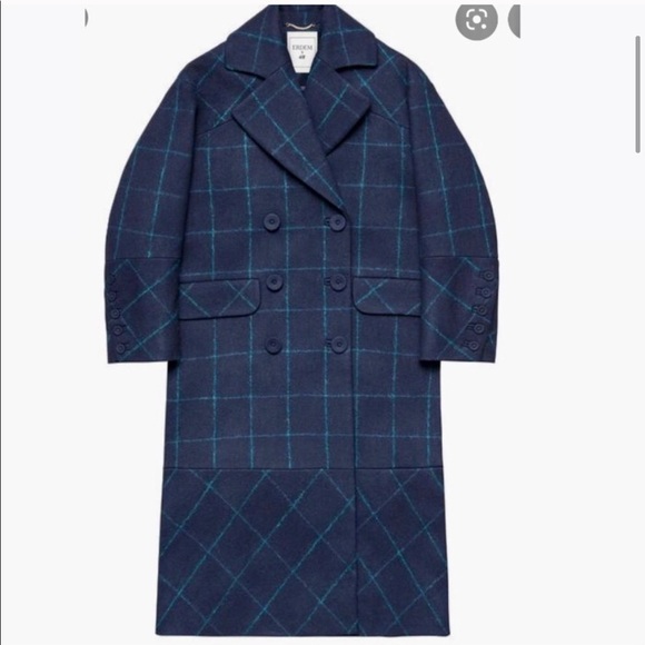 ERDEM Jackets & Blazers - Erdem & H&M Wool Blend Coat